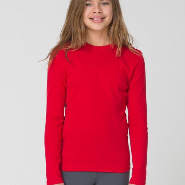 4207 Youth Baby Rib L/S T-Shirt Thumbnail