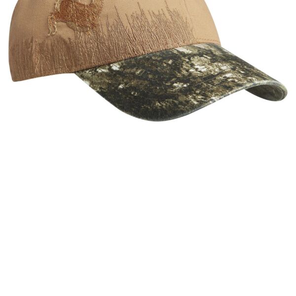 Embroidered Camouflage Cap Thumbnail