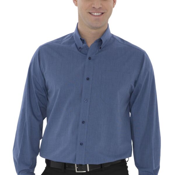 COAL HARBOUR® TEXTURED CROSSHATCH WOVEN SHIRT Thumbnail