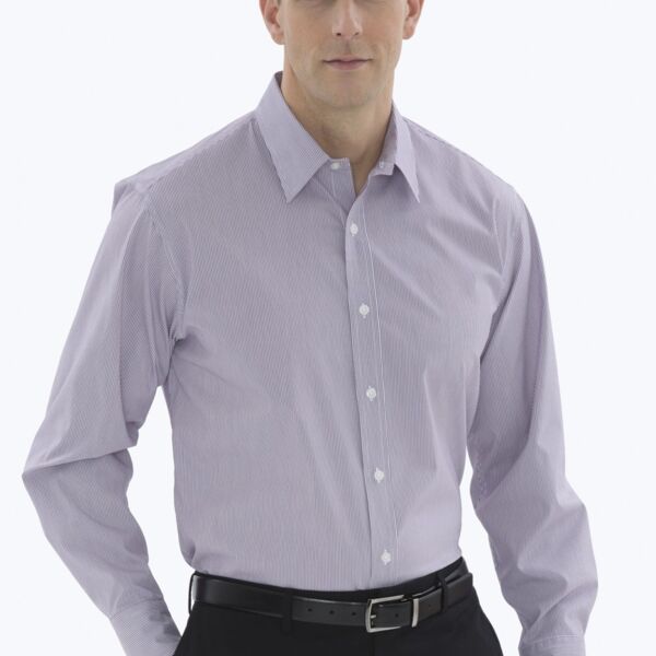 COAL HARBOUR® MINI STRIPE STRETCH WOVEN SHIRT Thumbnail